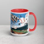 Swing for the Fences, But First Coffee Baseball Mug - Image 12