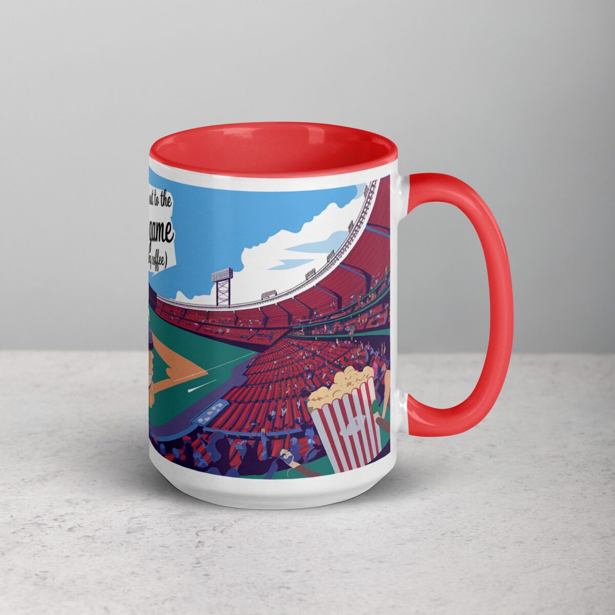 Take Me Out to the Ball Game (and Bring Coffee) Mug - Image 12
