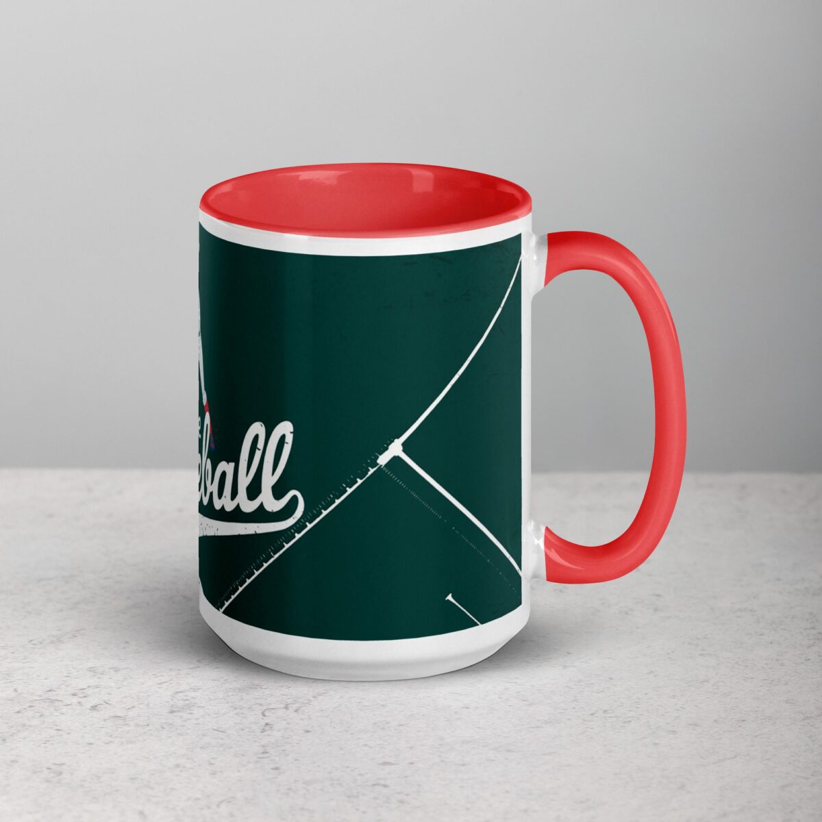 I Love Baseball Elegant Coffee Mug & Tea Cup - Image 12