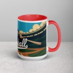 I Love Baseball Sophisticated Coffee Mug & Tea Cup - Image 12