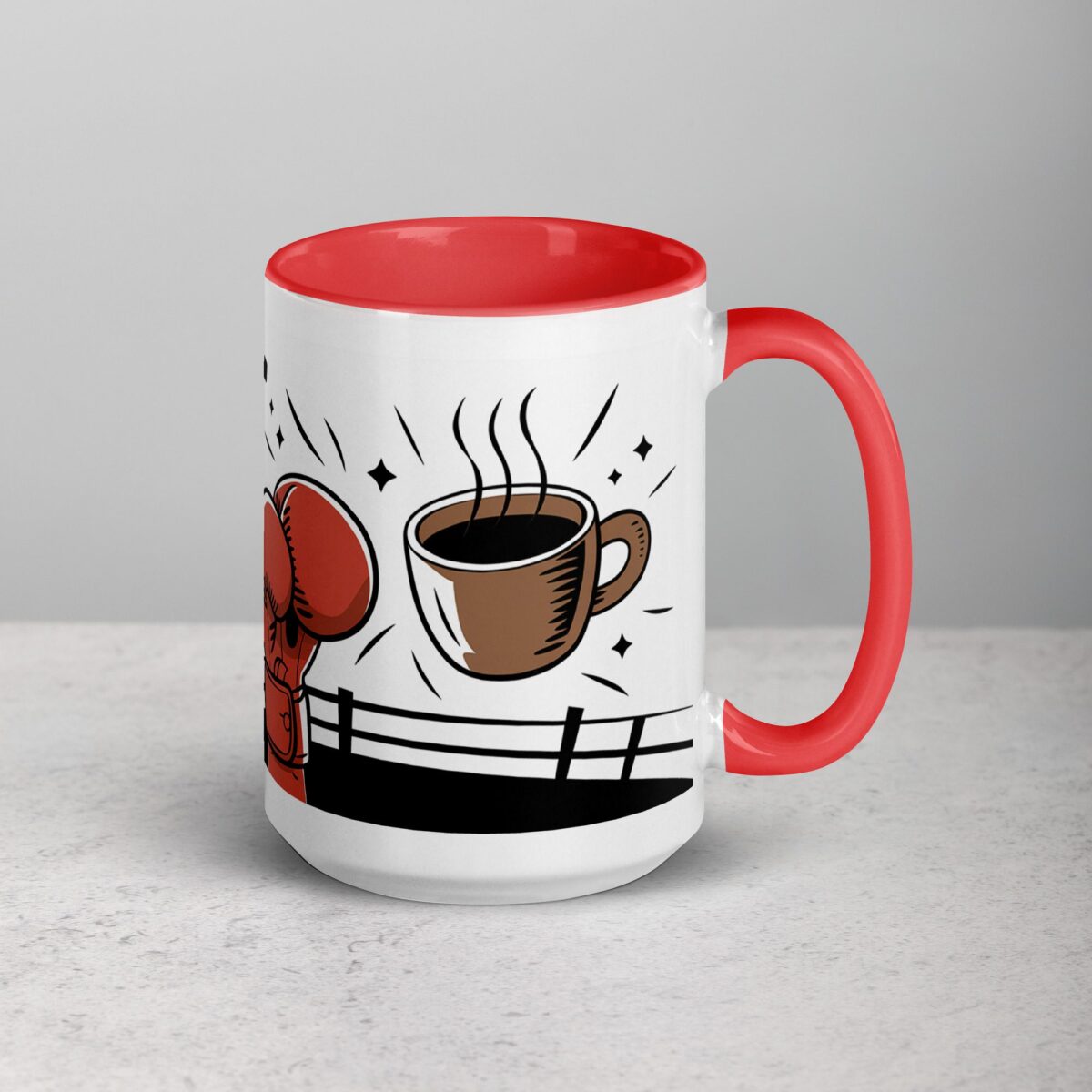 Uppercut Your Day with Coffee Boxing Mug - Image 12