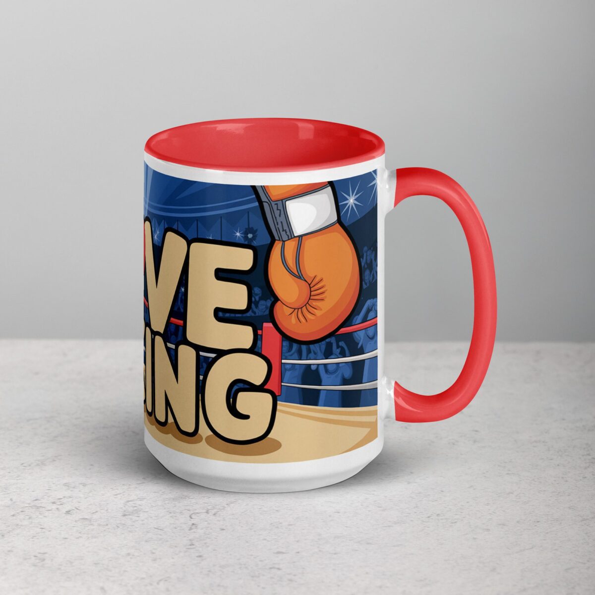 I Love Boxing Fun Coffee Mug & Tea Cup - Image 12