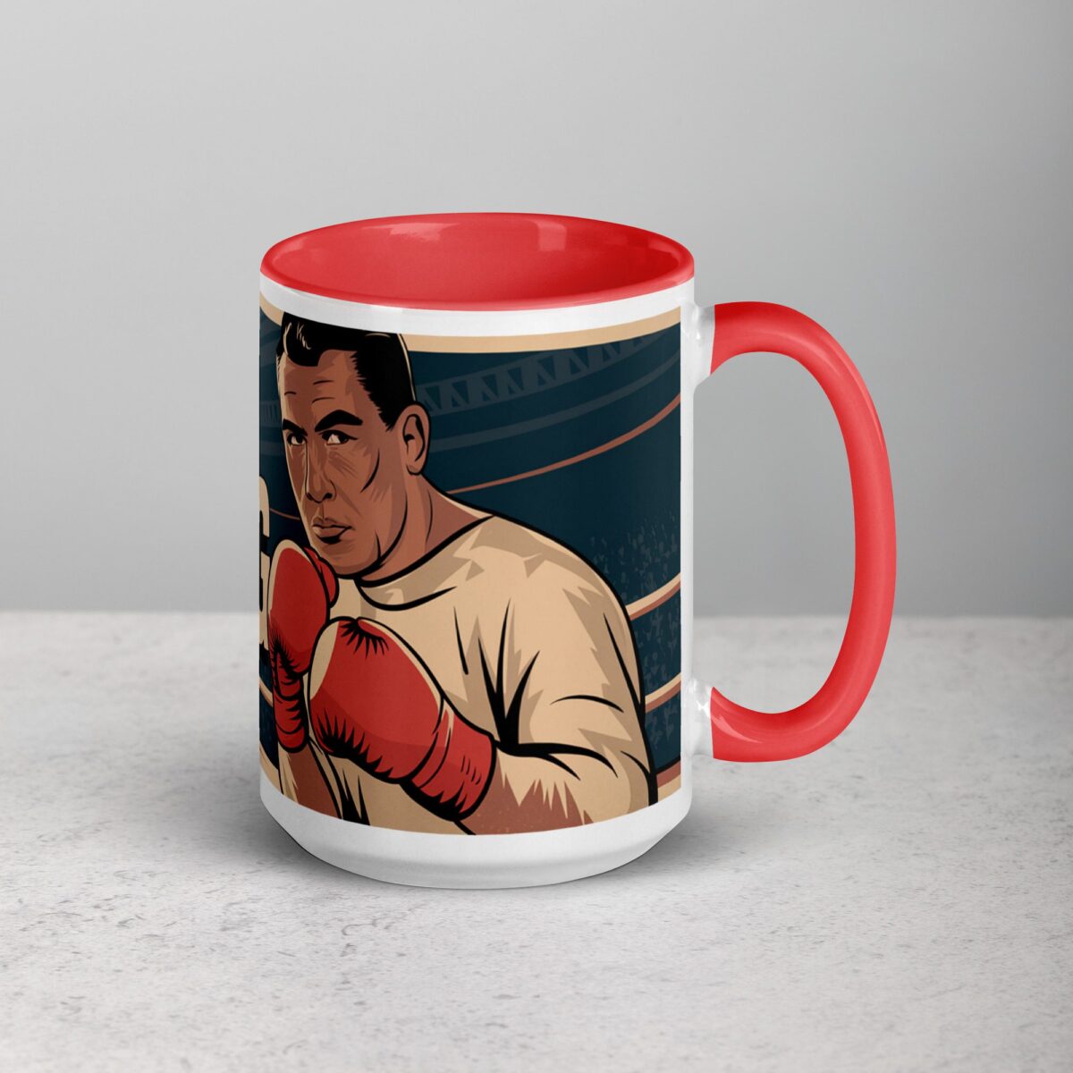 I Love Boxing Retro Coffee Mug & Tea Cup - Image 12