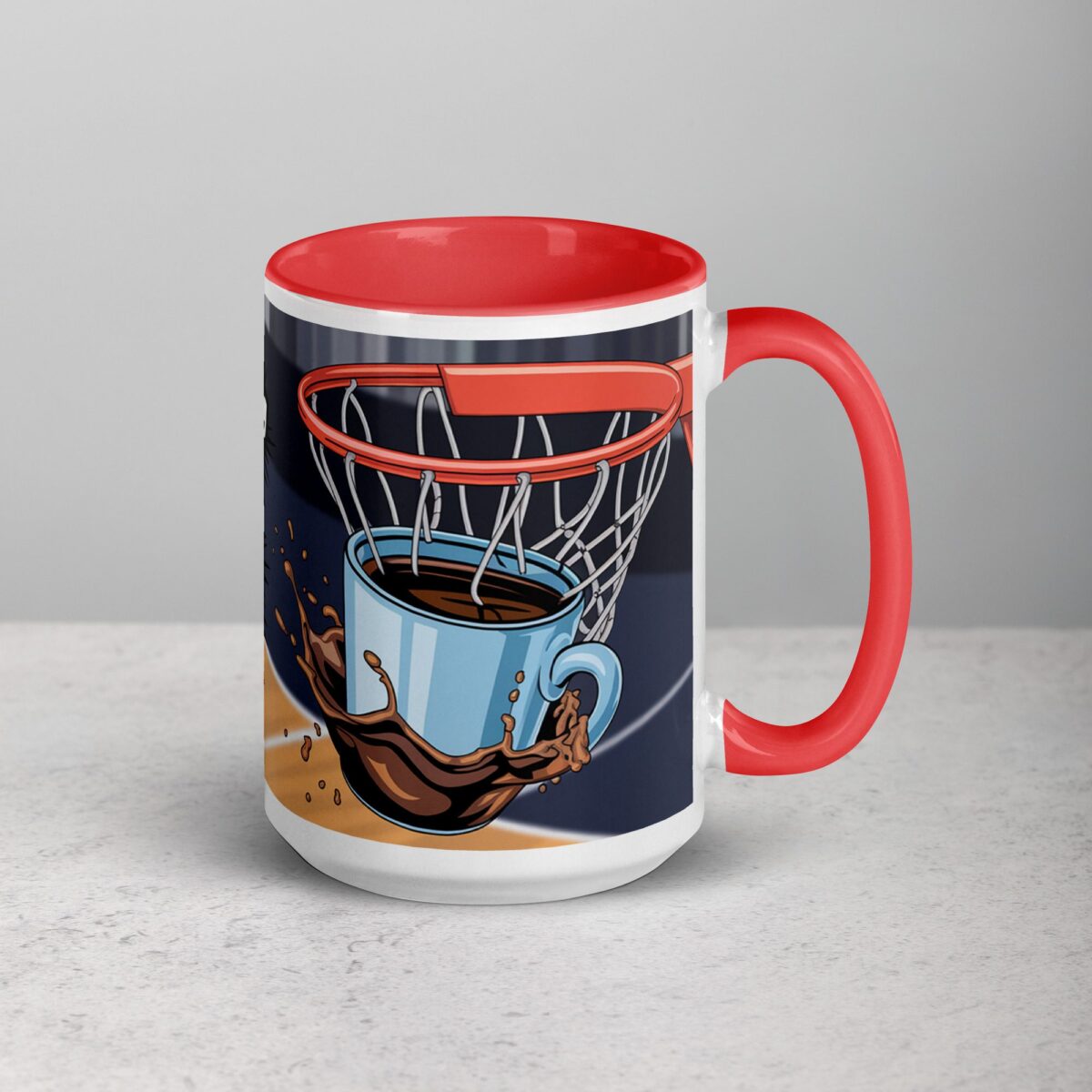 Dunkin' My Coffee Basketball Mug - Image 12