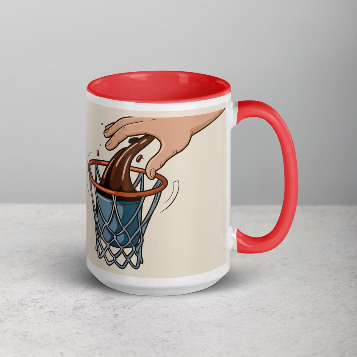 Start with a Dribble, End with a Dunk Basketball Mug - Image 12
