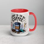Lure’d in by Coffee Fishing Mug - Image 12