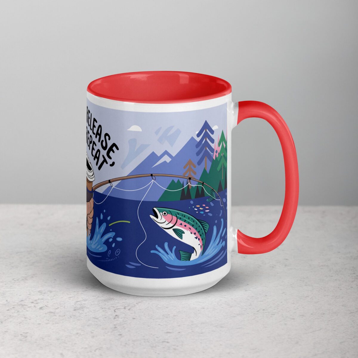 Catch & Release, Sip & Repeat Fishing Mug - Image 12