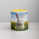 Bunny with Flowers Coffee Mug & Tea Cup - Image 19