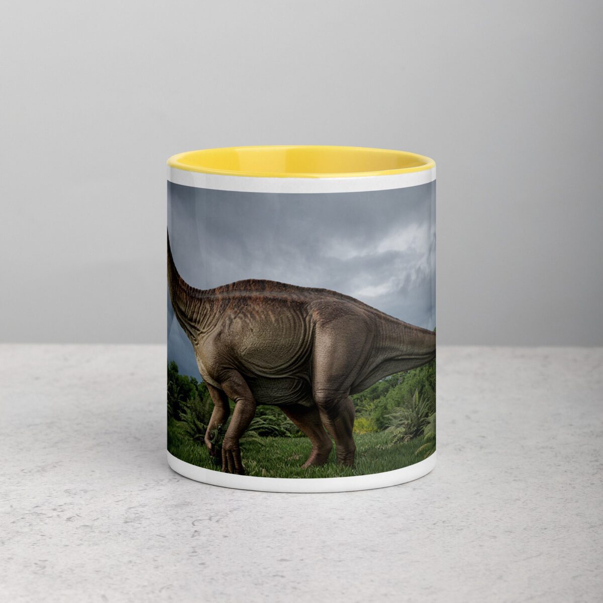 T-Rex Dinosaur in Wild Coffee Mug & Tea Cup - Image 19