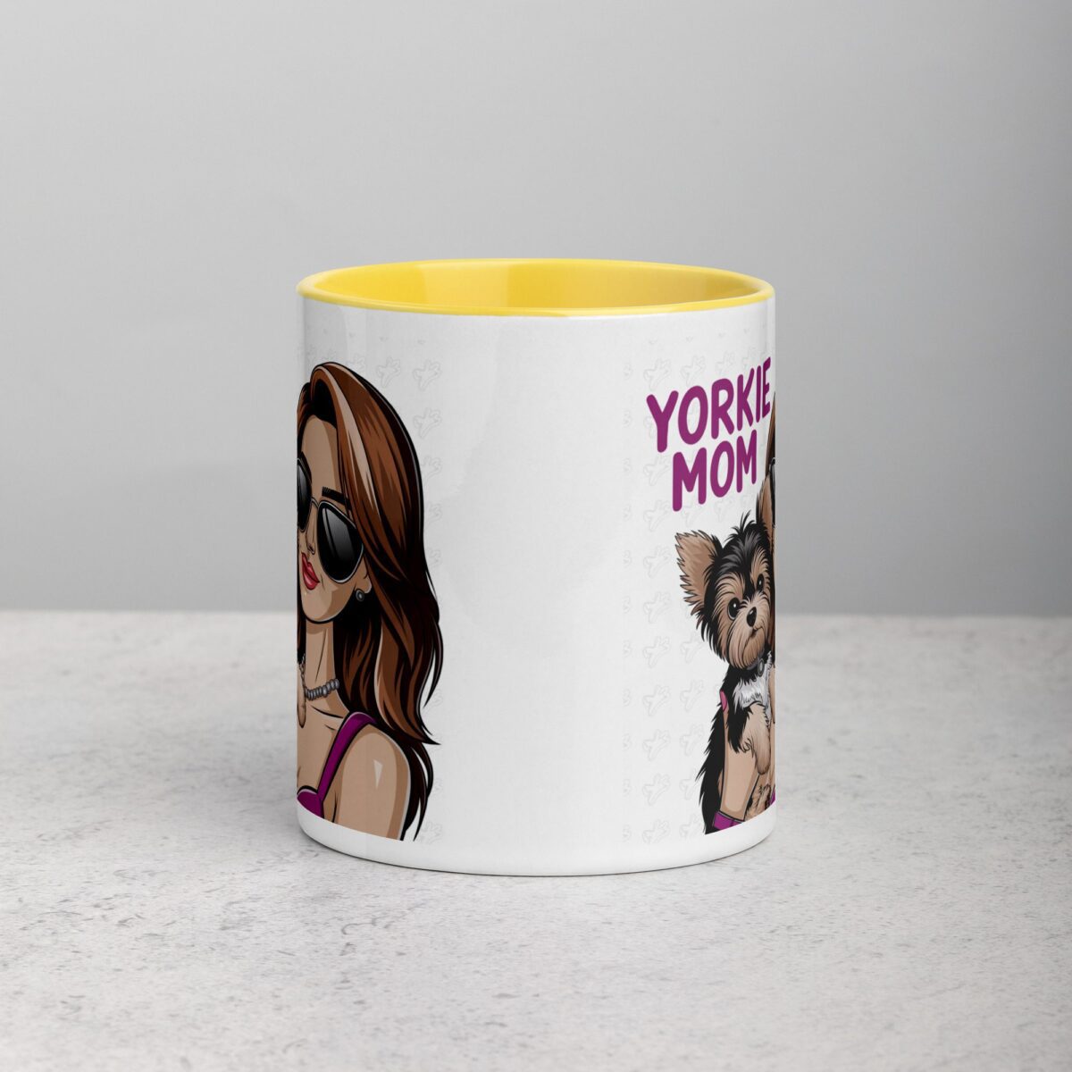 Yorkie Mom Coffee Mug & Tea Cup - Image 19