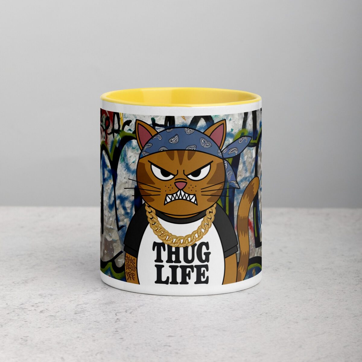 Thug Life Gangster Cat Coffee Mug & Tea Cup - Image 19