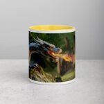 Dragon Spitting Fire 3D Coffee Mug & Tea Cup - Image 19
