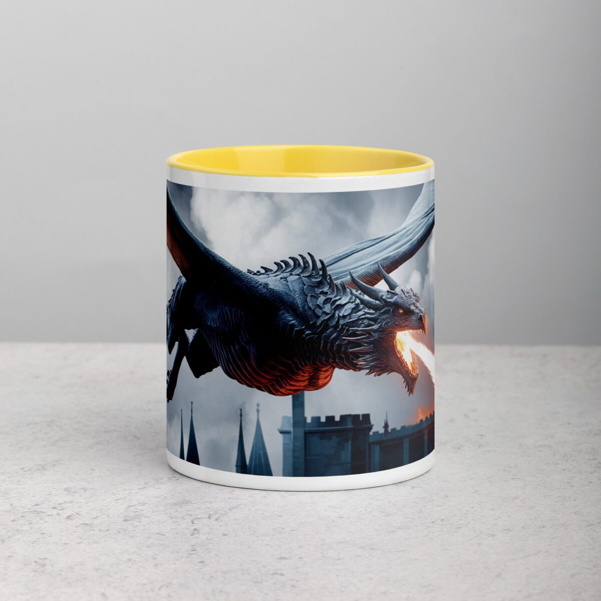 Flying Dragon Fire Coffee Mug & Tea Cup - Image 19