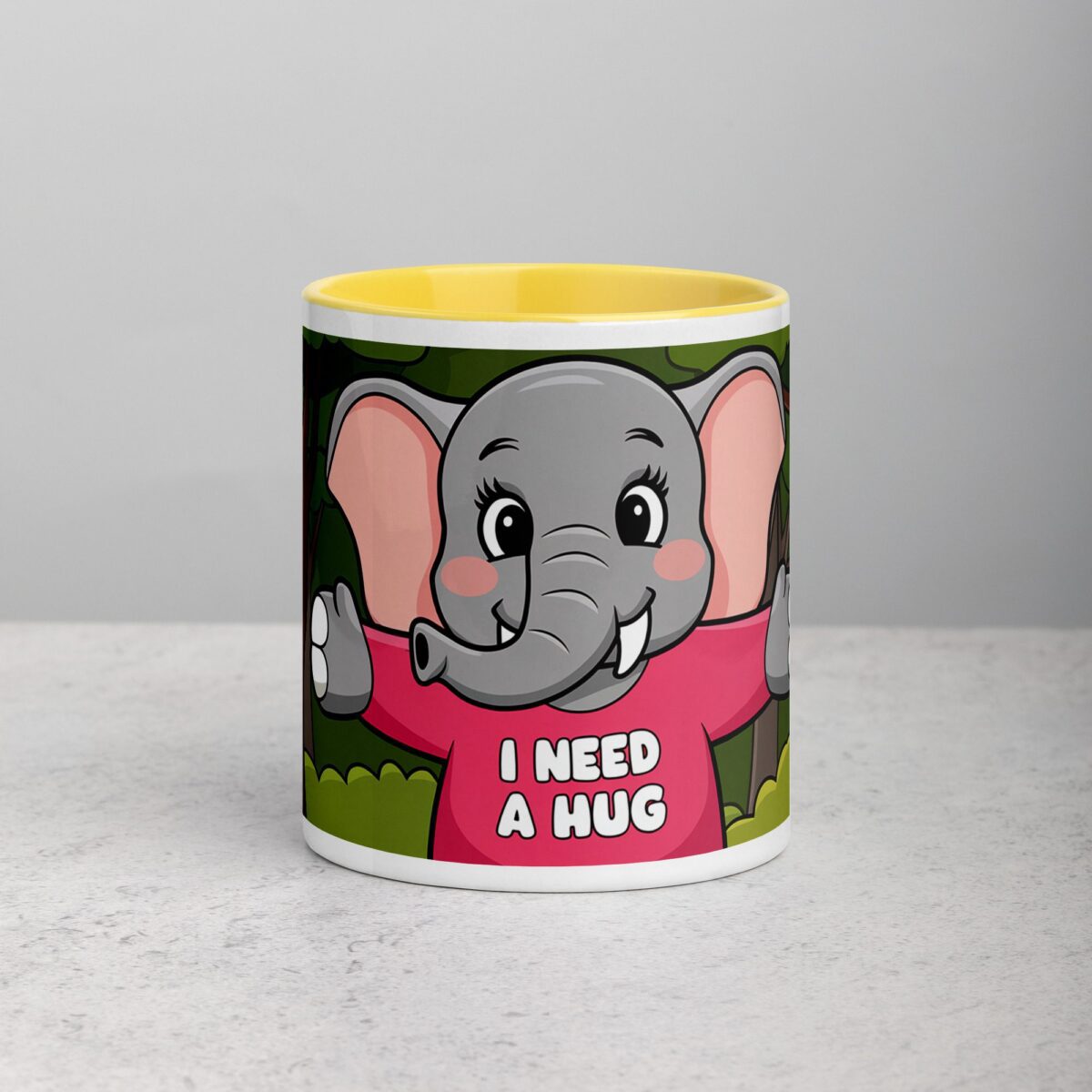 Elephant I Need a Hug Coffee Mug & Tea Cup - Image 19