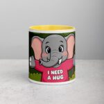 Elephant I Need a Hug Coffee Mug & Tea Cup - Image 19