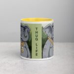 Gangster Elephant Thug Life Coffee Mug & Tea Cup - Image 19