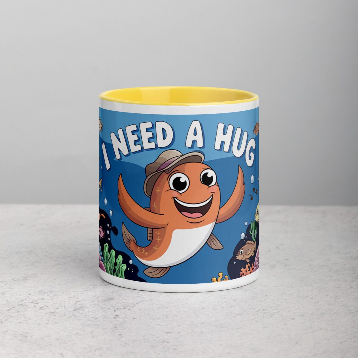 I Need a Hug Fish Coffee Mug & Tea Cup - Image 19