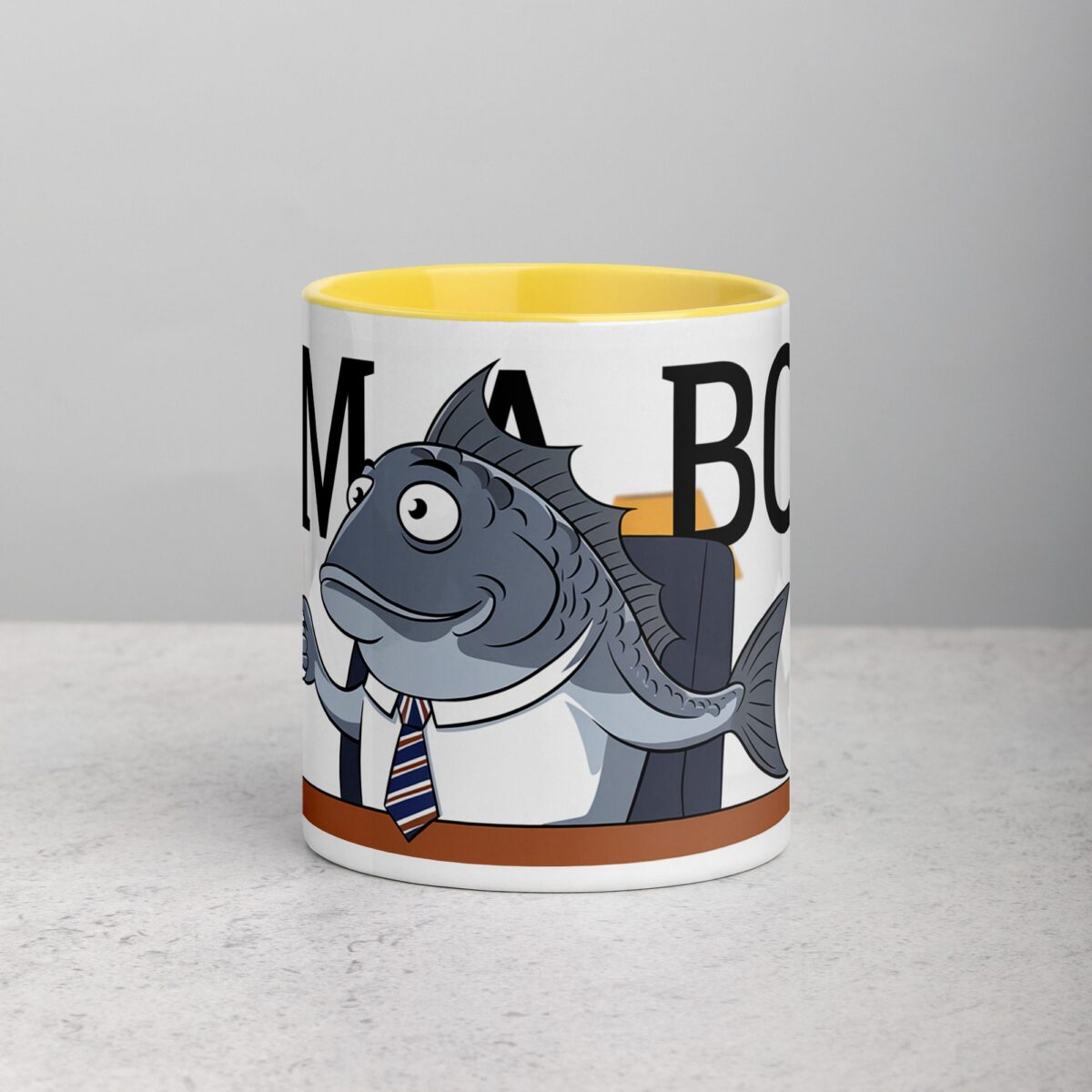 Fish I am a Boss Coffee Mug & Tea Cup - Image 19