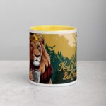 King of the Jungle But Coffee First Lion Mug - Image 19