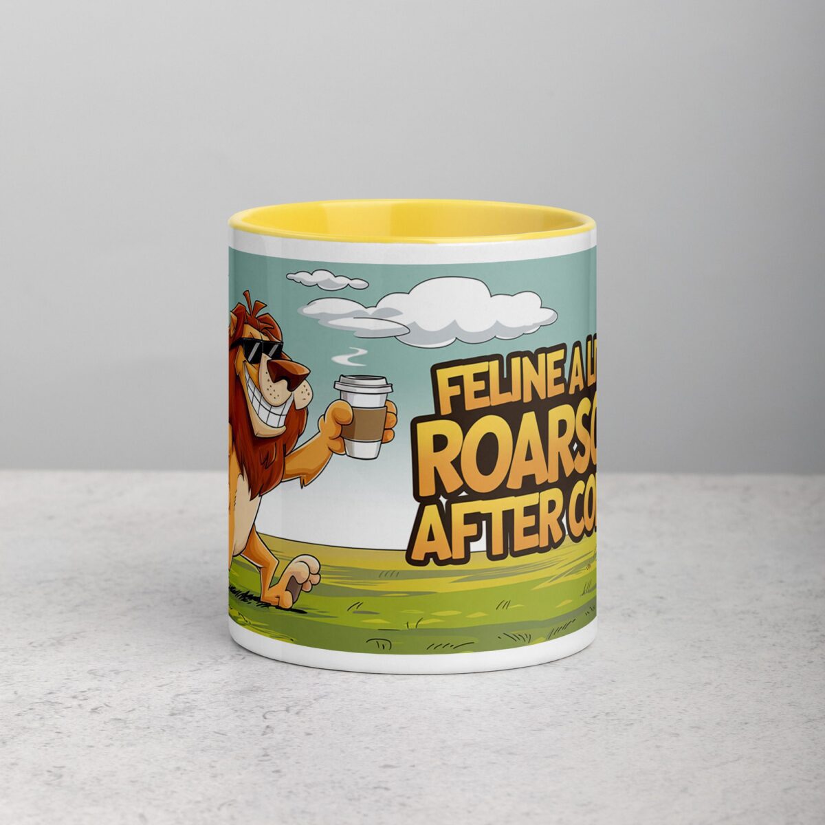 Feline Roarsome Lion Coffee Mug - Image 20