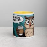 Hoo Needs Coffee? I Do! Owl Mug - Image 19