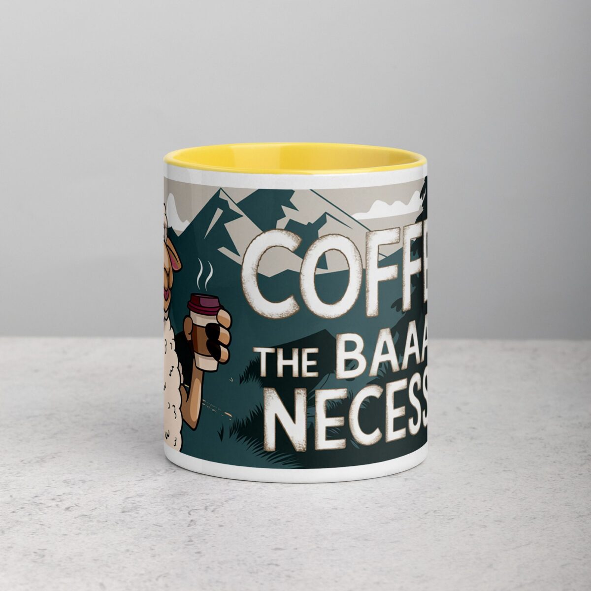 Coffee: The Baaaah-d Necessity Sheep Mug - Image 19