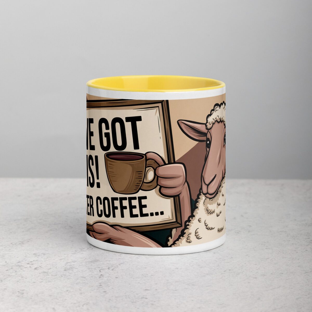 Ewe Got This! After Coffee Sheep Mug - Image 19