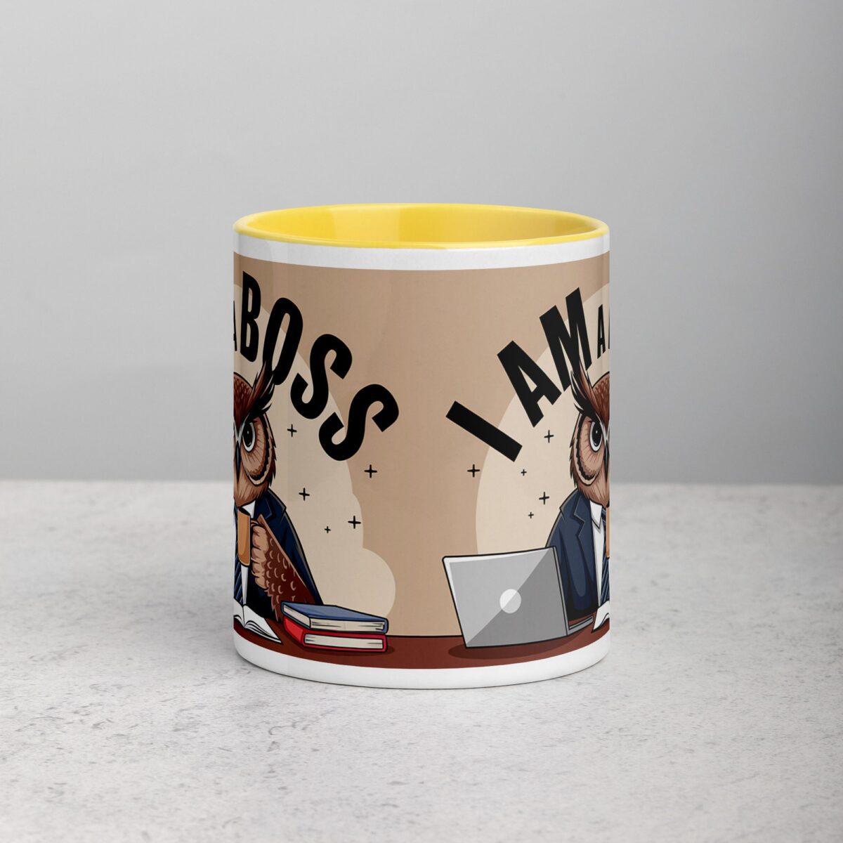 I am a Boss Owl Coffee Mug & Tea Cup - Image 19