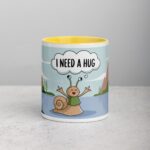 I Need a Hug Snail Coffee Mug & Tea Cup - Image 19