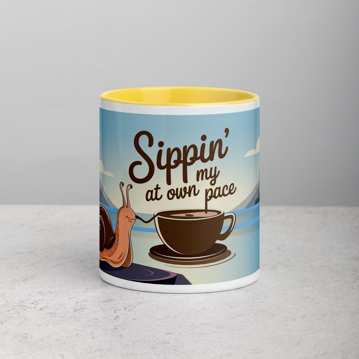 Sippin’ at My Own Pace Snail Coffee Mug - Image 19
