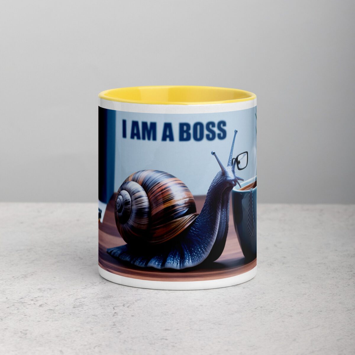 I am a Boss Snail Coffee Mug & Tea Cup - Image 19