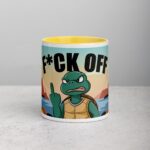 Middle Finger Turtle Coffee Mug & Tea Cup - Image 19