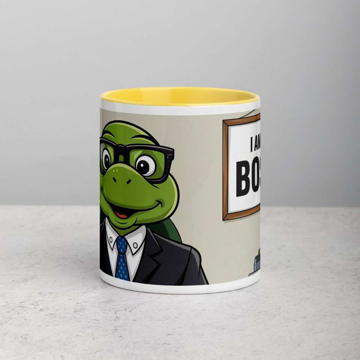 I am a Boss Turtle Coffee Mug & Tea Cup - Image 19