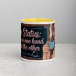 Fiancé Status: Coffee in One Hand, Ring in the Other Mug - Image 19