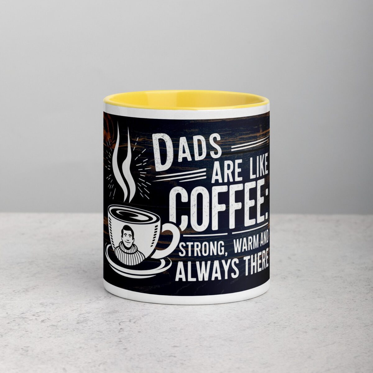 Dads Are Like Coffee: Strong, Warm, and Always There Coffee Mug - Image 19