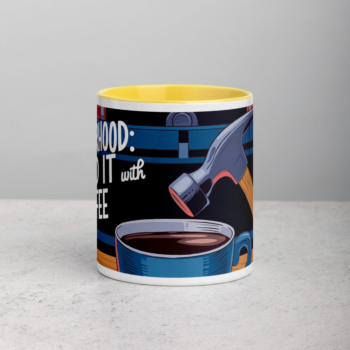 Fatherhood: Nailed It (With Coffee) Dad Mug - Image 19