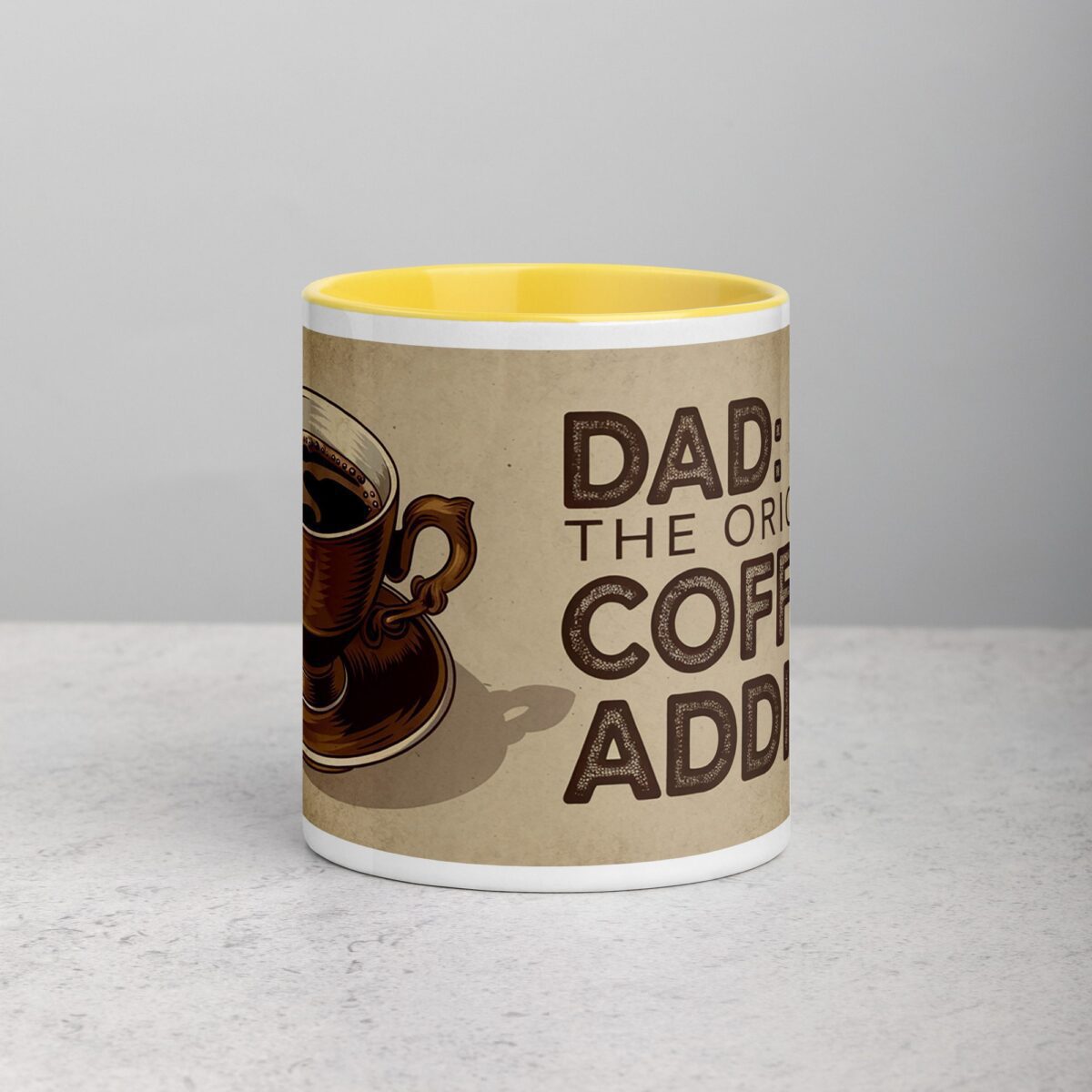 Dad: The Original Coffee Addict Mug - Image 19
