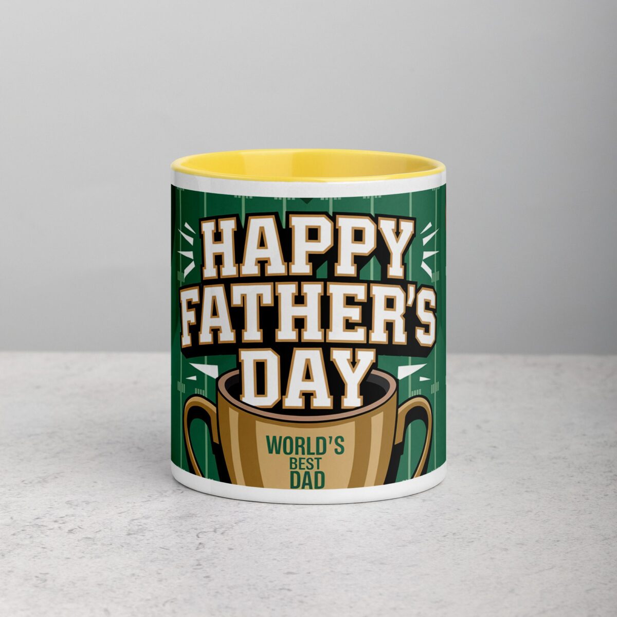Happy Fathers Day Sports Theme Coffee Mug - Image 19