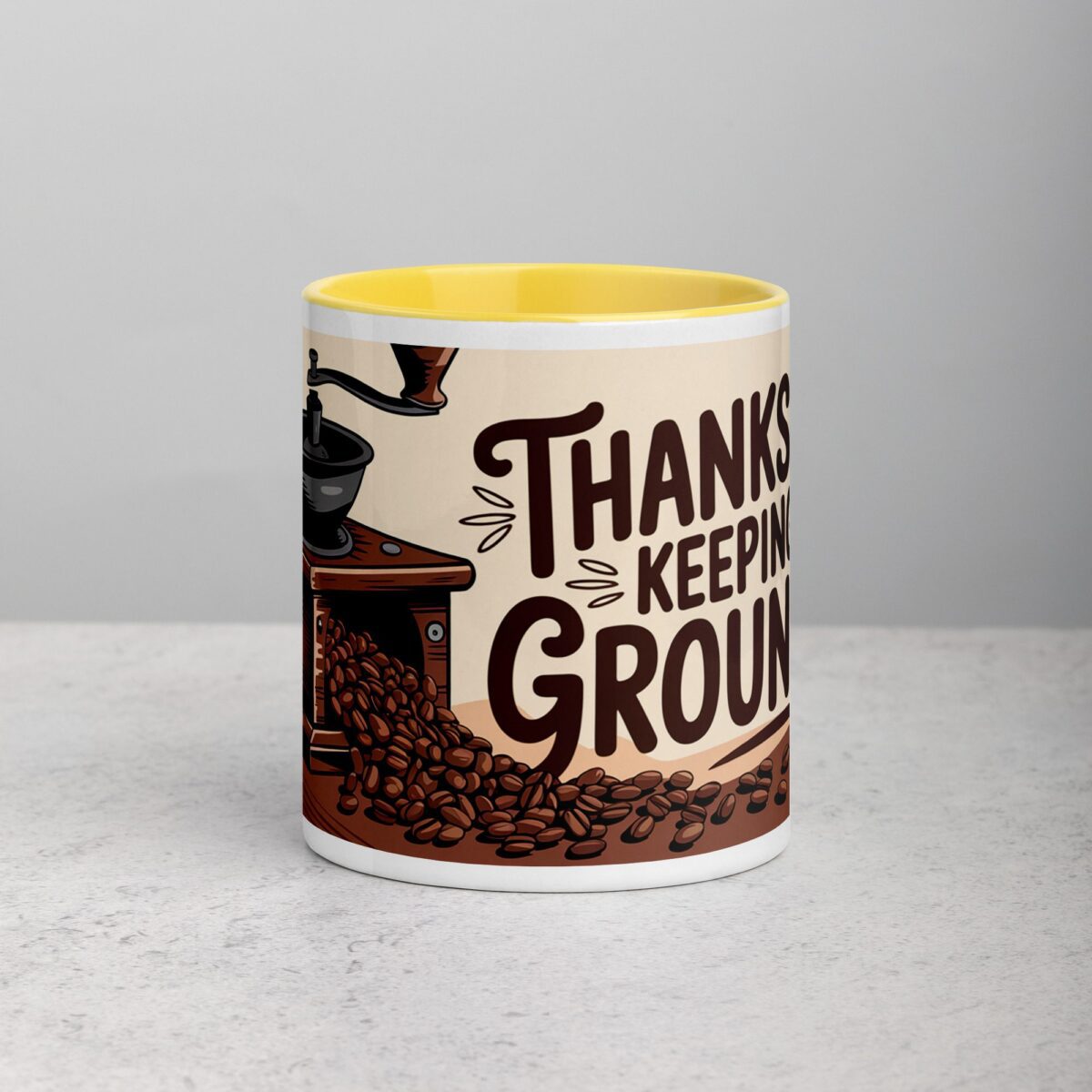 Thanks for Keeping Me Grounded Coffee Mug - Image 19