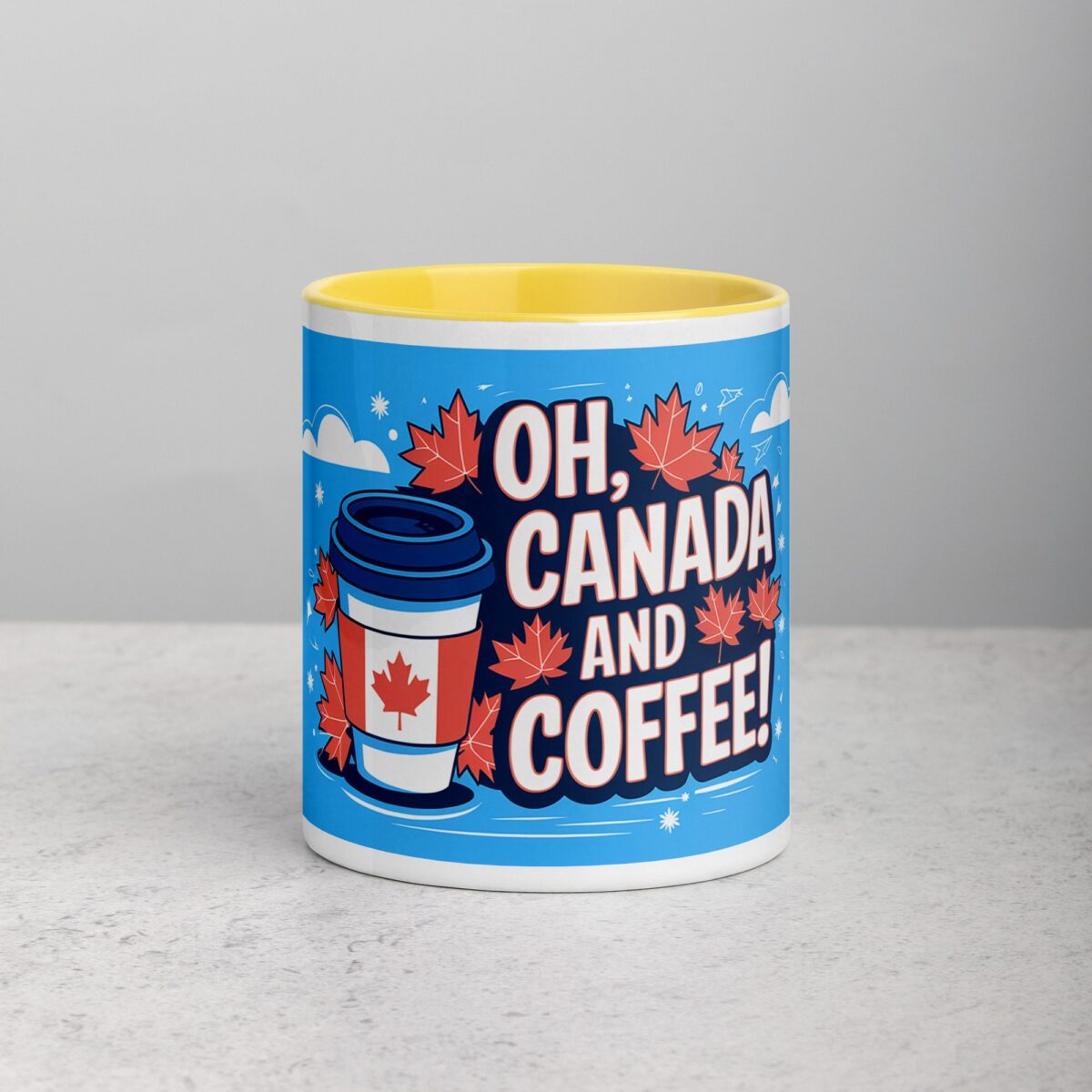Oh, Canada and Coffee! Mug & Tea Cup - Image 19