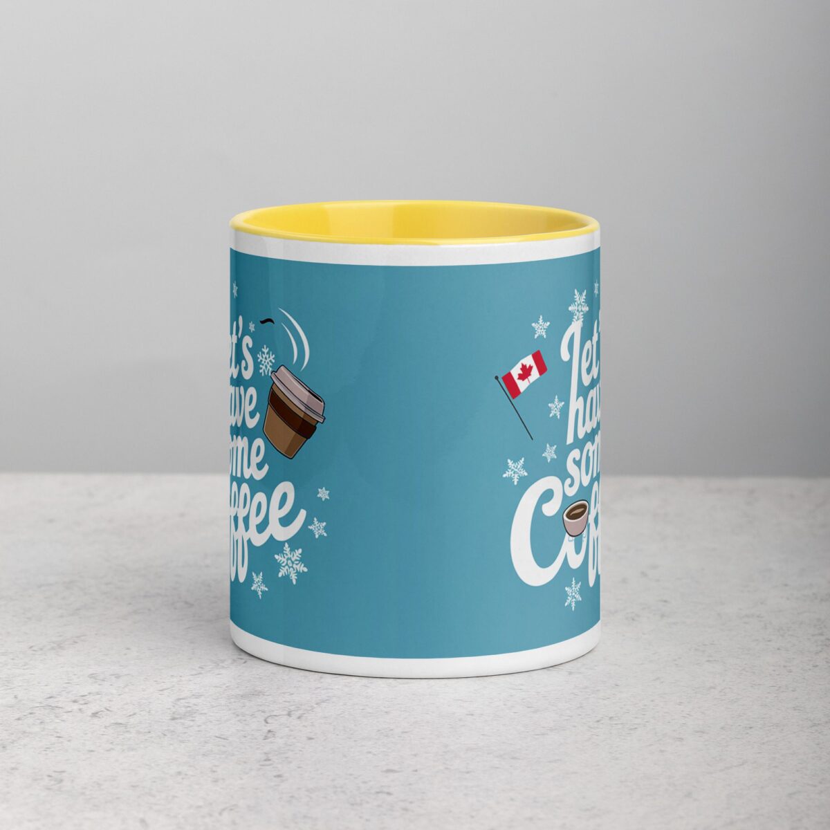 Let's Have Some Coffee Canada Day Mug - Image 19