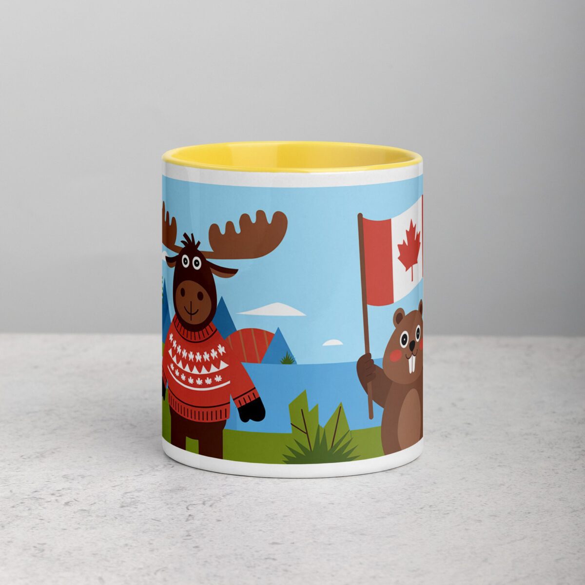Beaver & Moose Spirit of Canada Day Mug - Image 19