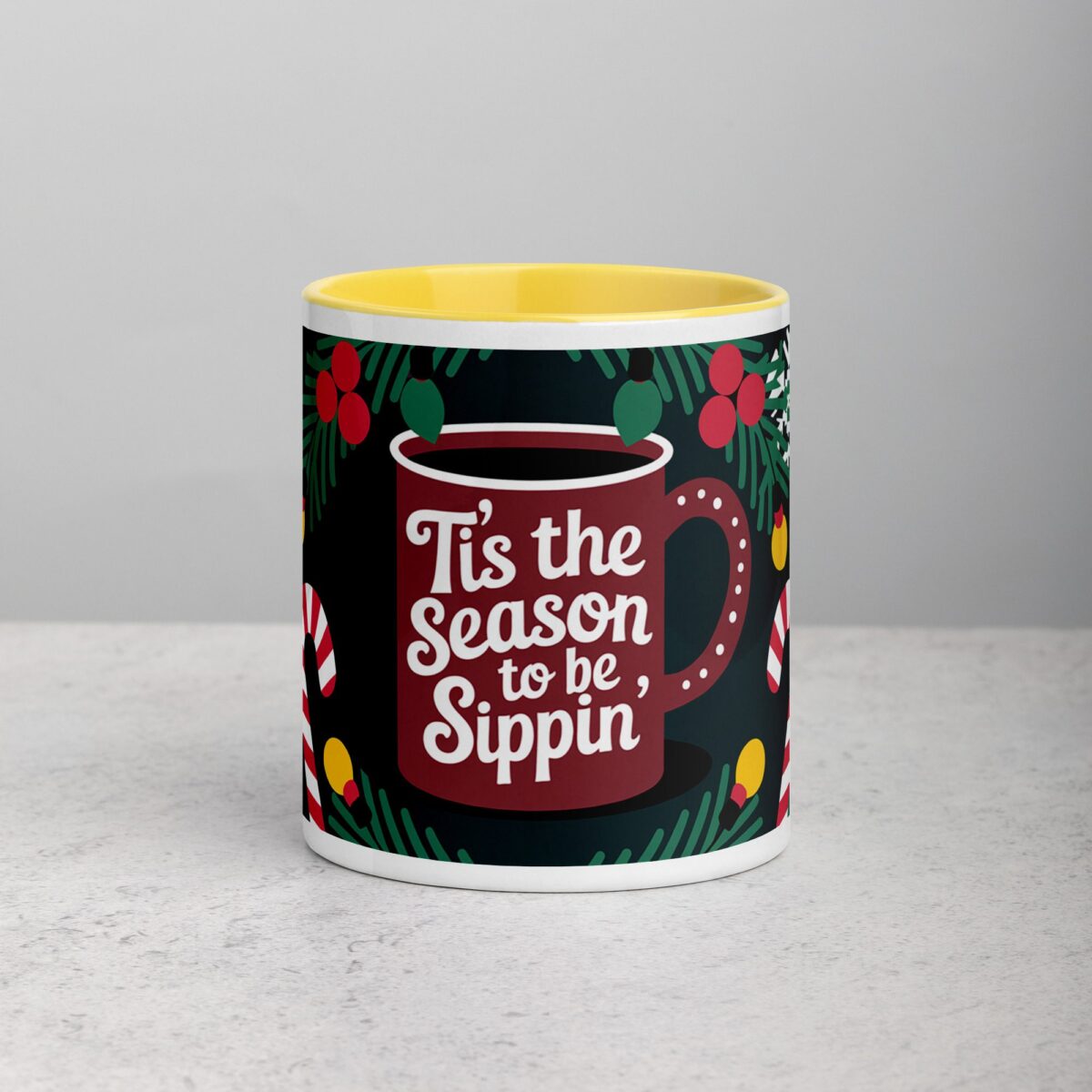 Tis the Season to Be Sippin Christmas Mug - Image 19
