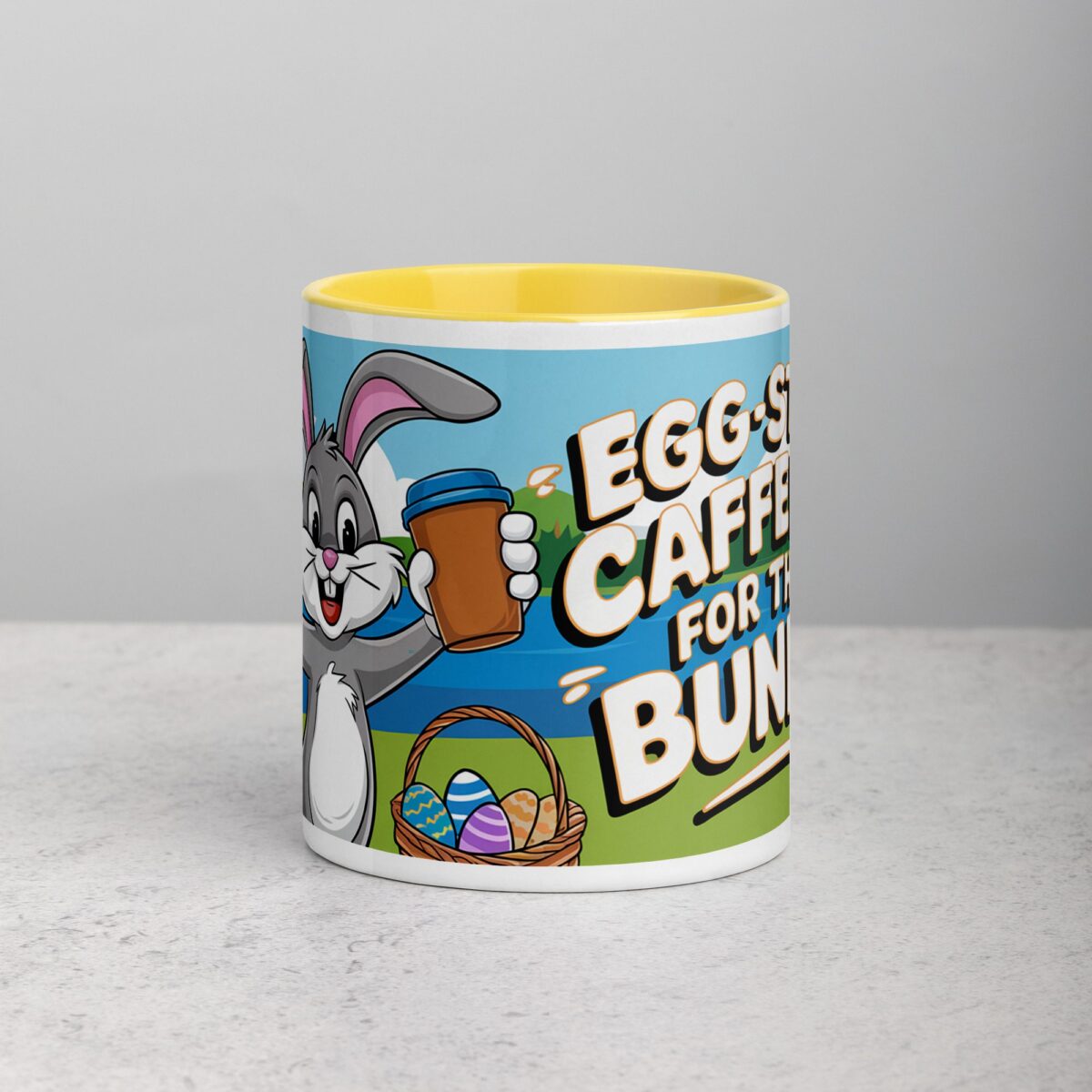 Egg-stra Caffeine for This Bunny Easter Coffee Mug - Image 19