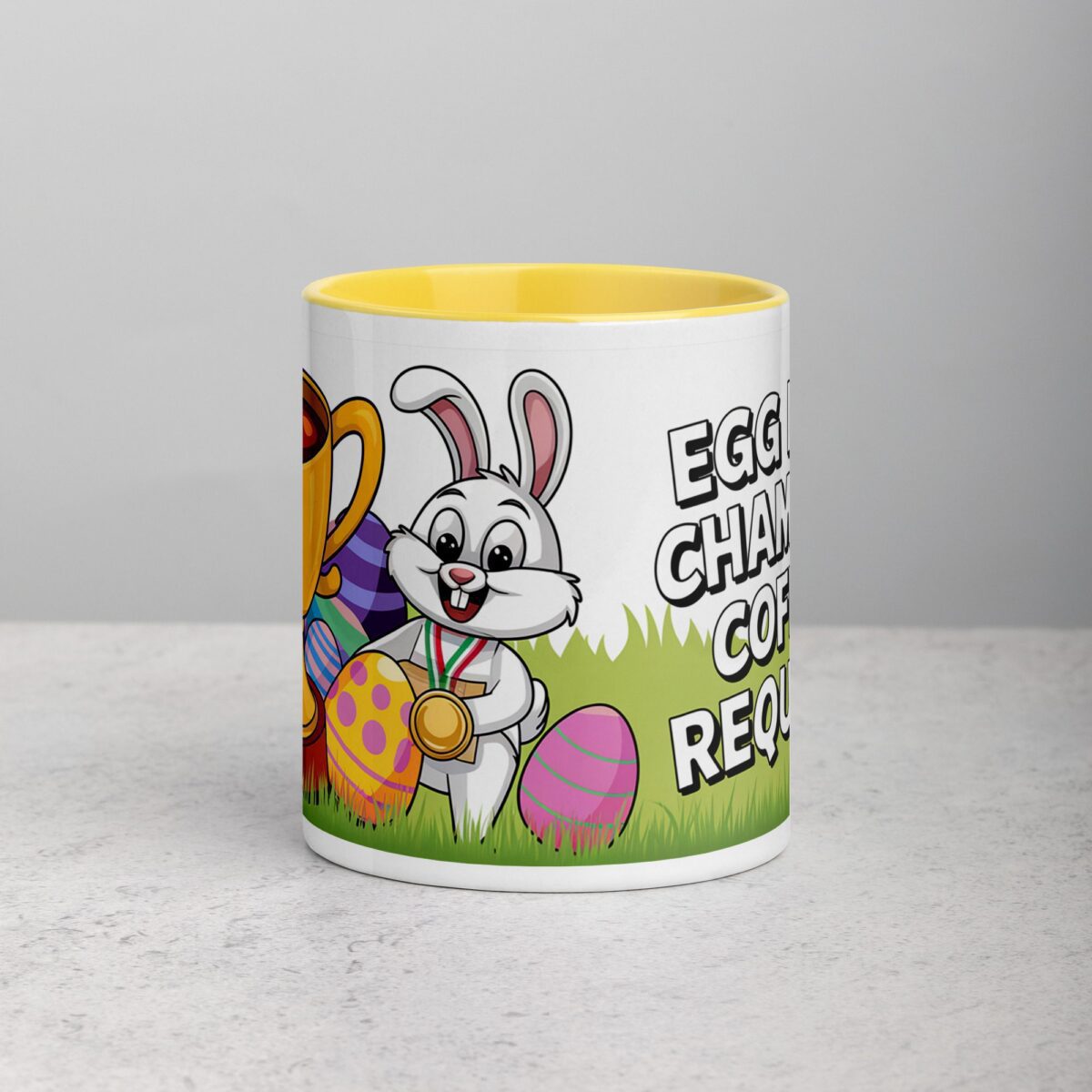 Egg Hunt Champion, Coffee Required Easter Mug - Image 19