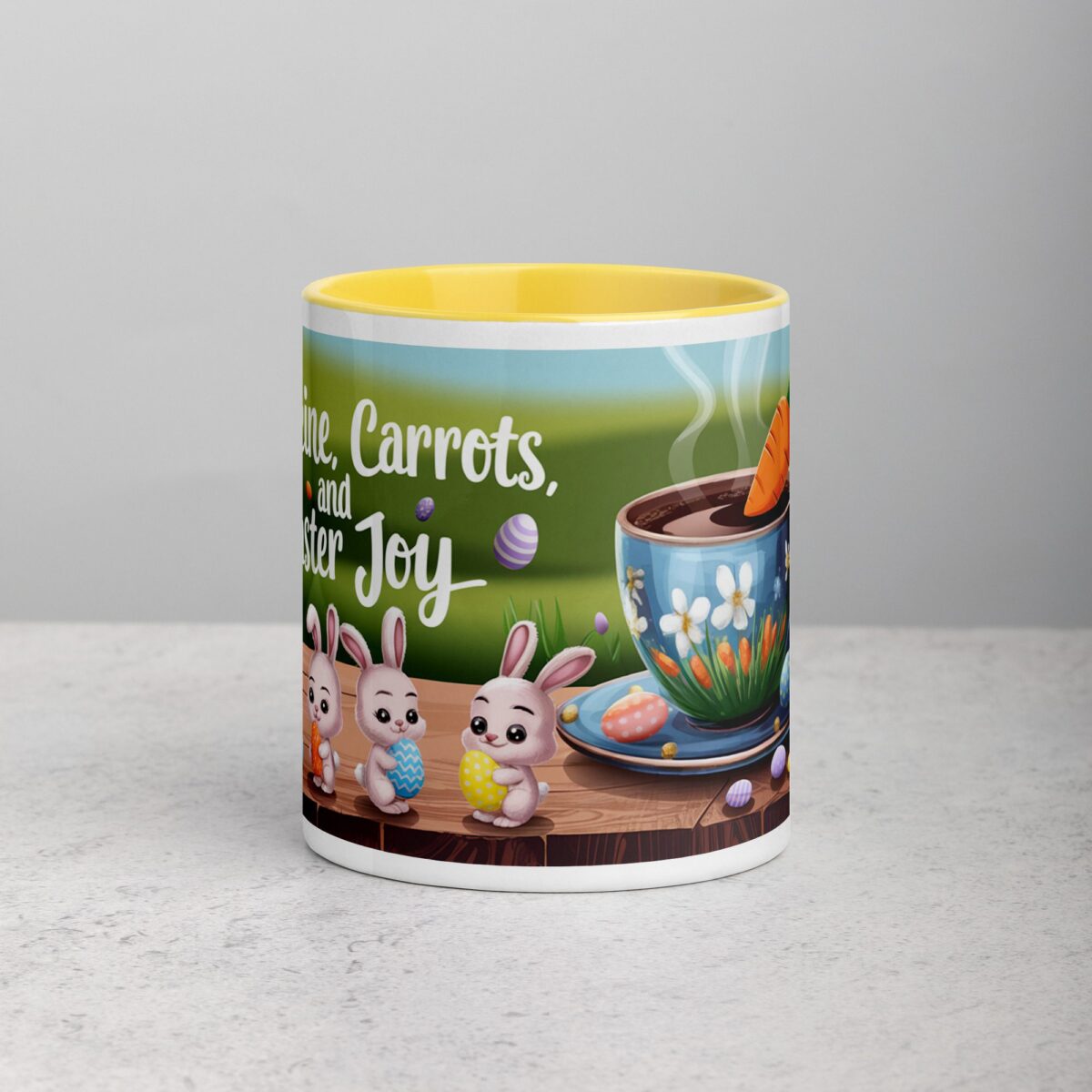 Caffeine, Carrots, and Easter Joy Coffee Mug - Image 19
