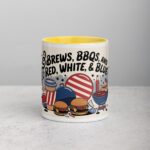 Brews, BBQs, & Red, White, & Blue Coffee Mug - Image 19