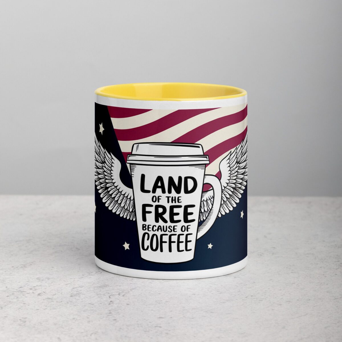 Land of the Free, Because of Coffee Mug - Image 19