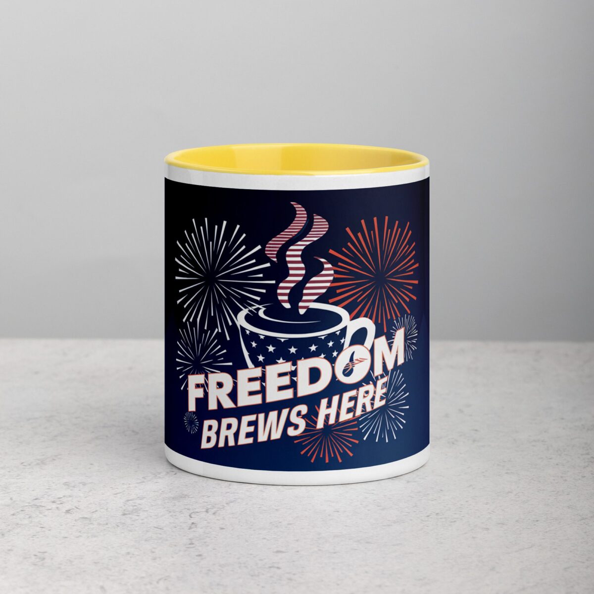 Freedom Brews Here Independence Day Mug - Image 19