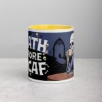 Death Before Decaf Halloween Coffee Mug - Image 19